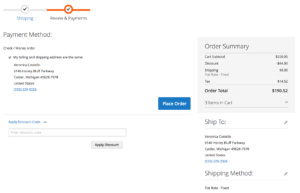 Magento 2 Checkout